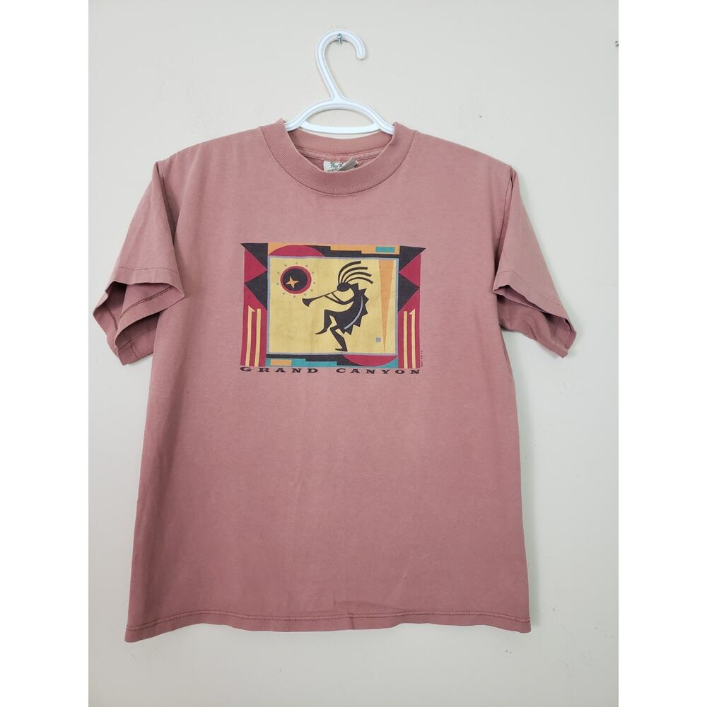 VTG 1998 Fred Harvey Grand Canyon Kokopelli Womens Tee SZ S Single Stitch RARE